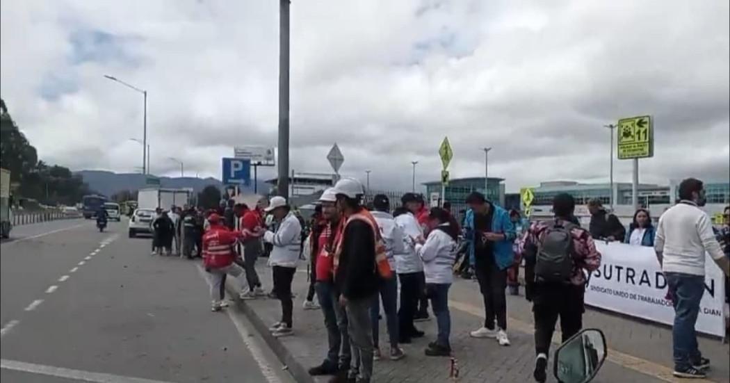 Vías en Bogotá y rutas TransMilenio manifestaciones martes 3 de junio 