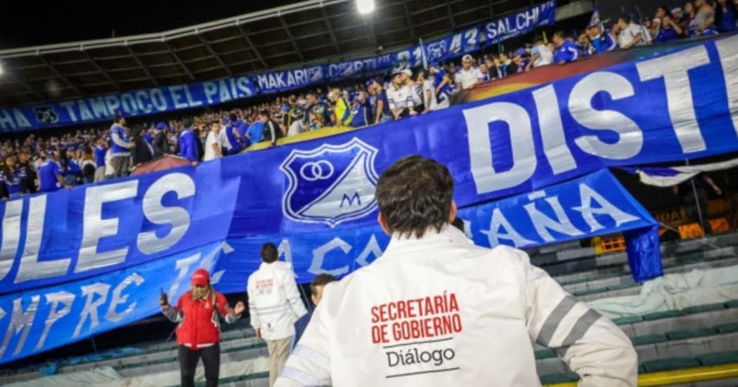Ingreso y medidas de seguridad para el partido de Millonarios FC vs Nacional