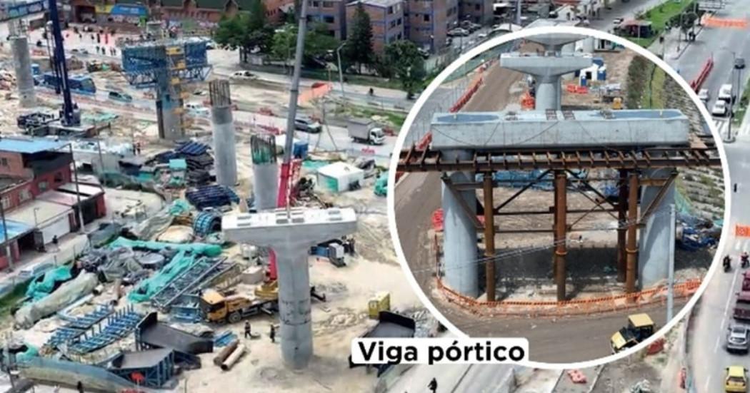 Obras Metro Bogotá cierre av Primero de Mayo calles 42F sur y 42c sur