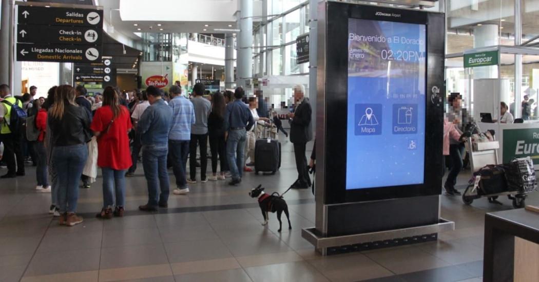 Bogotá rechaza agresión a mujer en sala espera Aeropuerto El Dorado