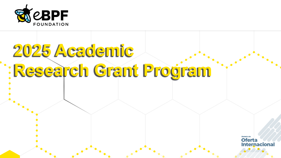 Convocatoria de la eBPF Foundation para docentes e investigadores