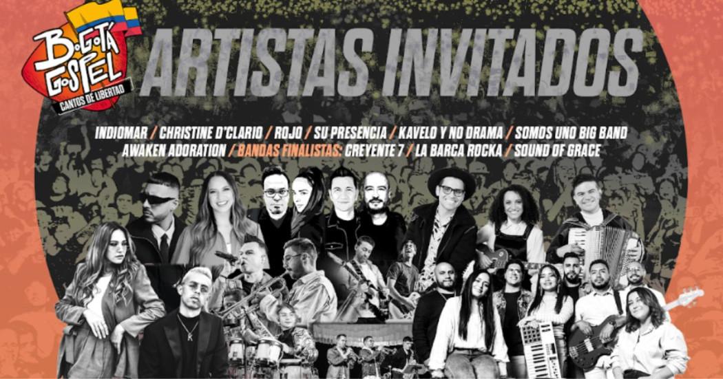 Festival Góspel al Parque 2025 Bogotá 7 de agosto Parque Simón Bolívar