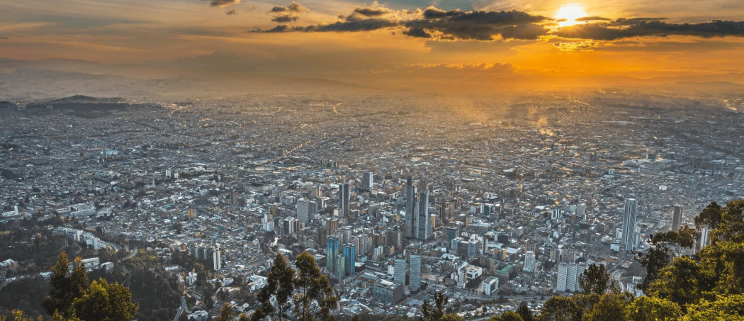 Panorámica de Bogotá