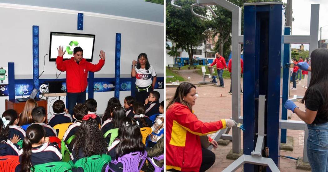 53 actividades con 2.800 personas en Mil en un Día en Engativá Bogotá