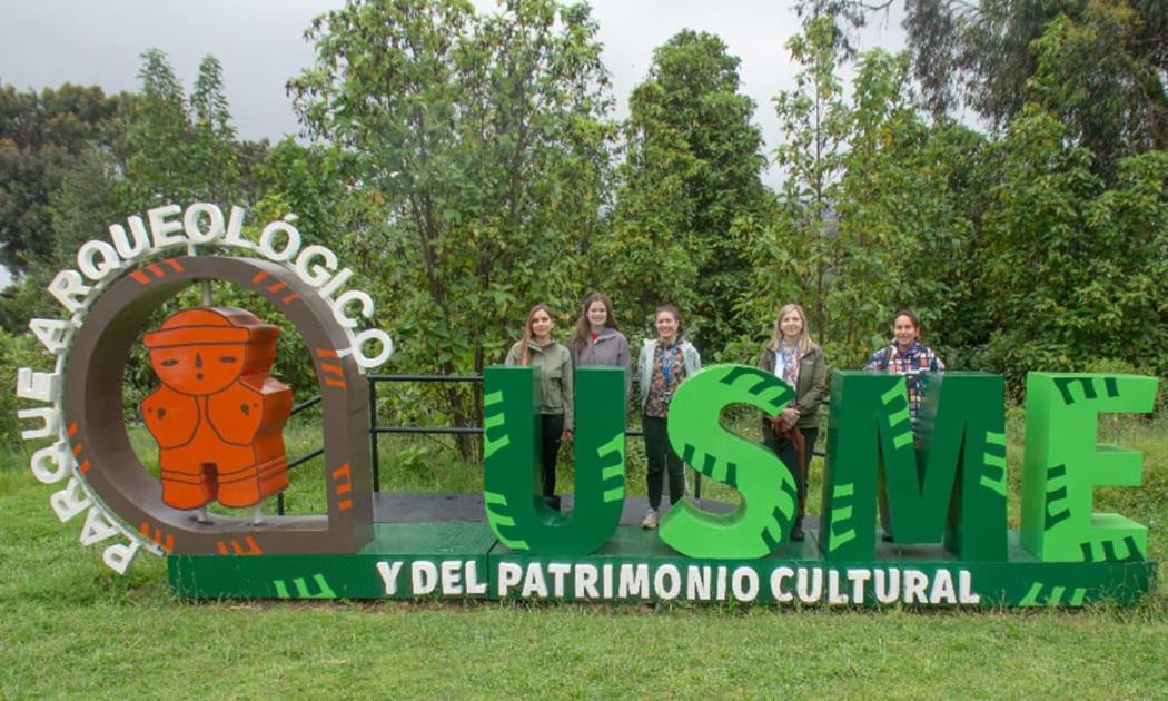 Delegación visitó Parque Arqueológico y Patrimonio Cultural de Bogotá