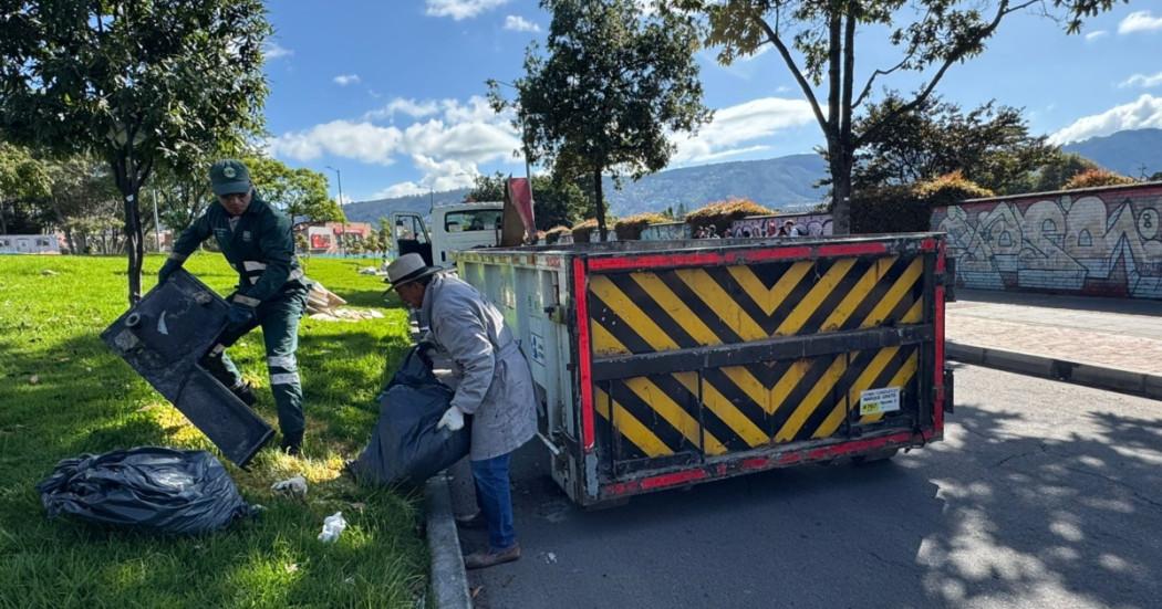 Ecopuntos UAESP en Bogotá recolección escombros 1 al 7 de septiembre