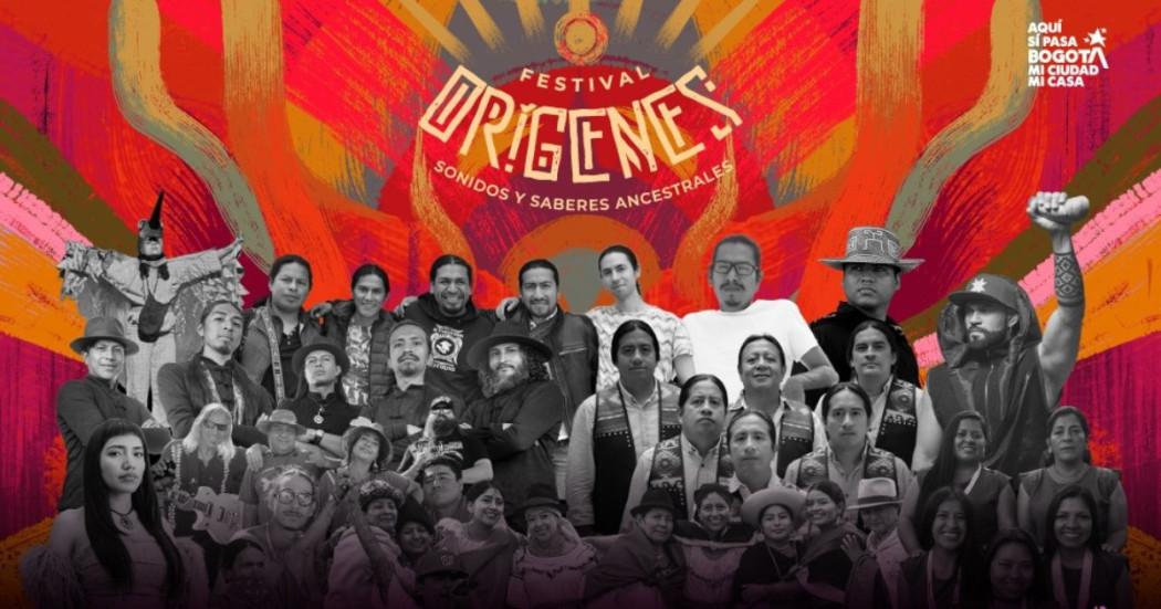 Conoce artistas Festival Orígenes 2025 en Bogotá 27 al 31 de agosto 