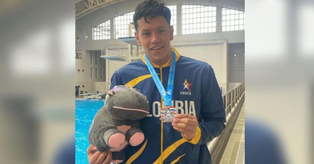 David Santiago Melo medalla de bronce para Bogotá en paranatación Tailandia 2025