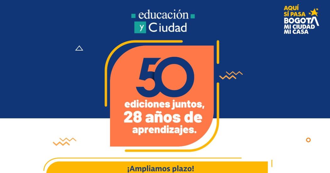 Fechas para inscribirse y enviar artículos en la revista del IDEP 2025