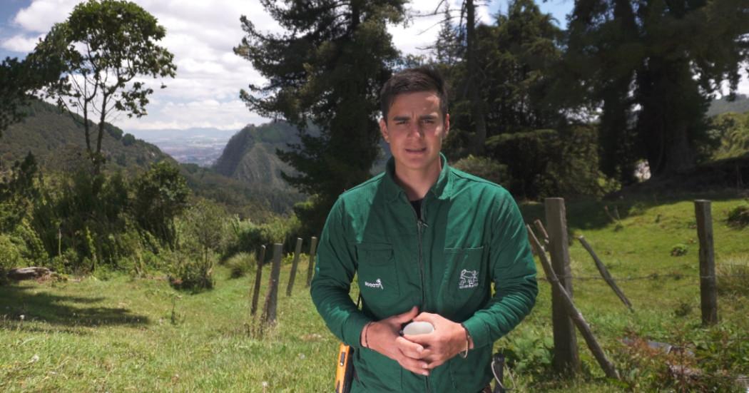 Guardabosques Cerros Orientales de Bogotá historia Andrés Guevara