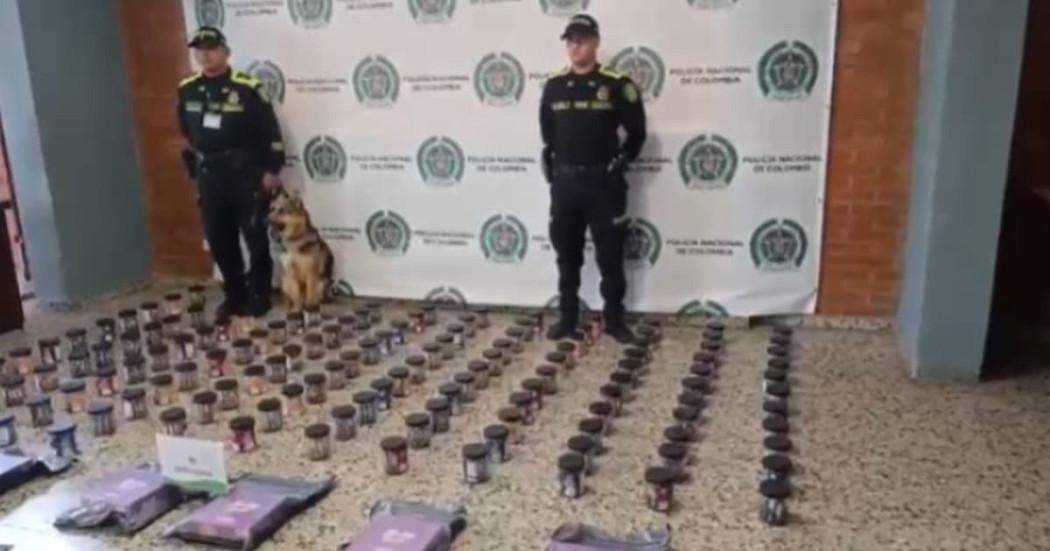 Incautan 35 kilos de marihuana en gomitas Aeropuerto El Dorado Bogotá 