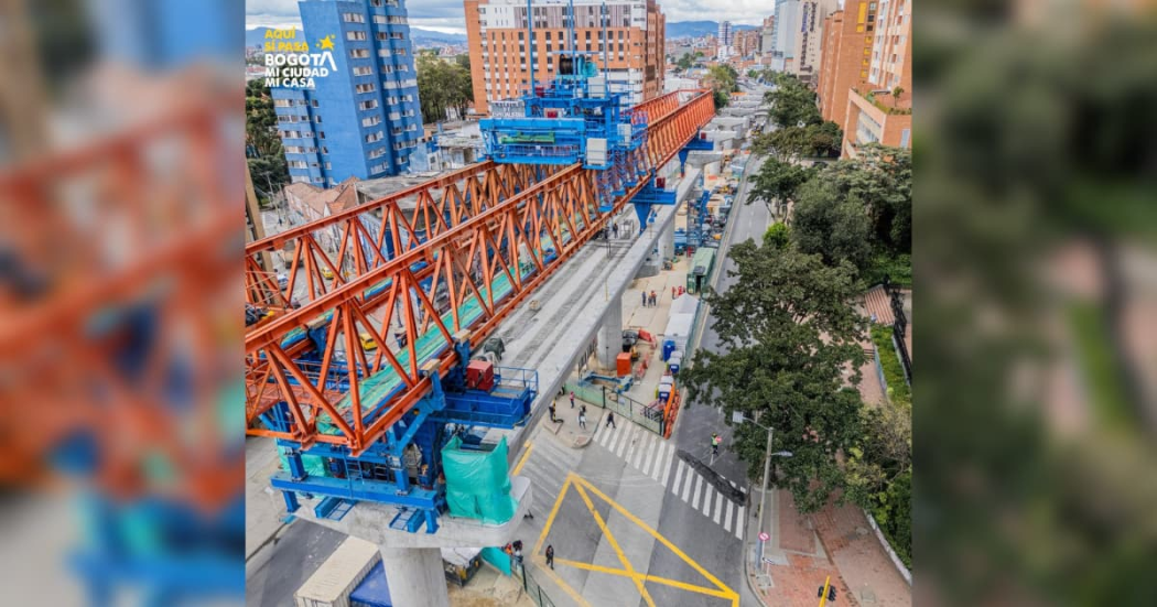 Video jóvenes viga lanzadora Empresa Metro Bogotá rechazó el hecho