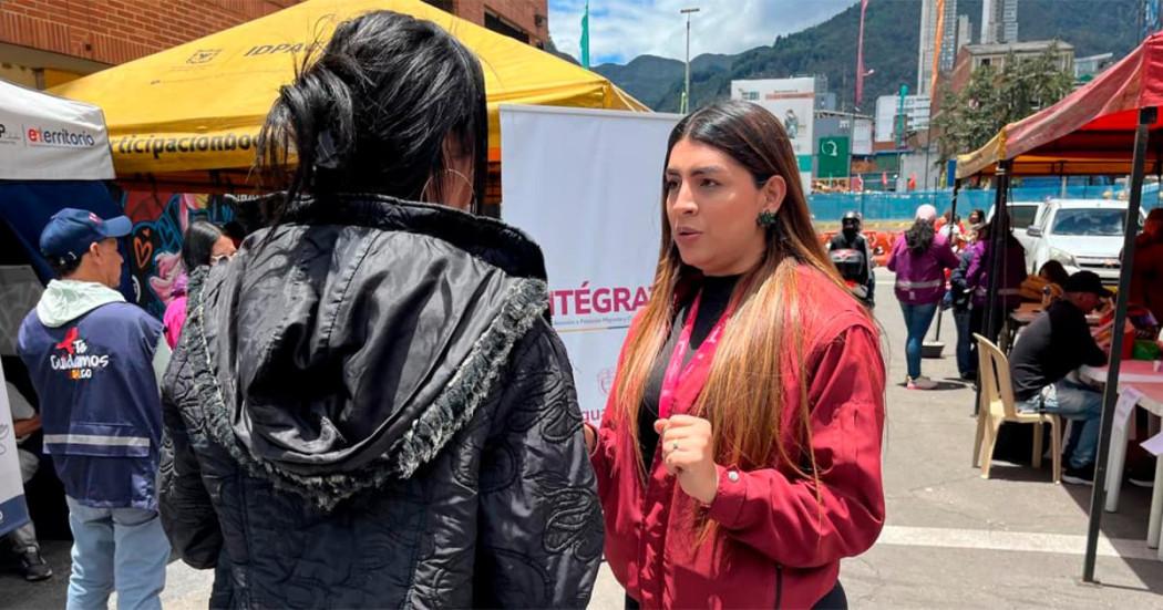 Migrantes LGBTI accedieron a la feria de servicios y rutas de atención en Bogotá