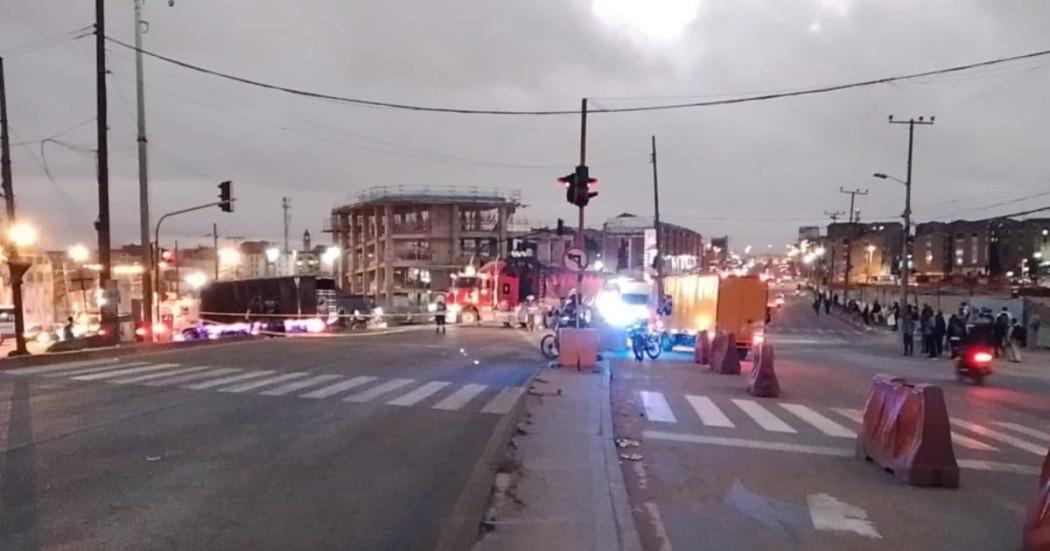 Movilidad en Bogotá y Soacha fuga de gas en autopista Sur hoy jueves