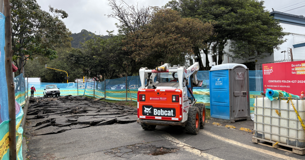 Movilidad en Bogotá inician obras en avenida calle 70 con carrera 9