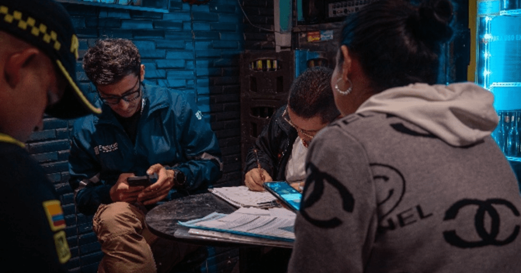 Operativos de seguridad en Bogotá deja dos bares sancionados 