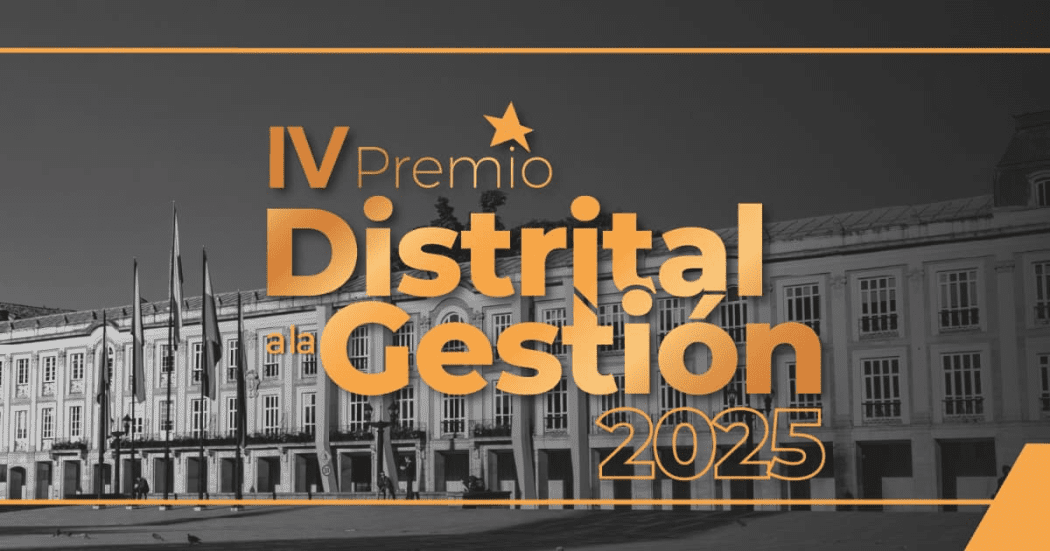 Paso a paso postúlate al Premio Distrital a la Gestión 2025 de Bogotá