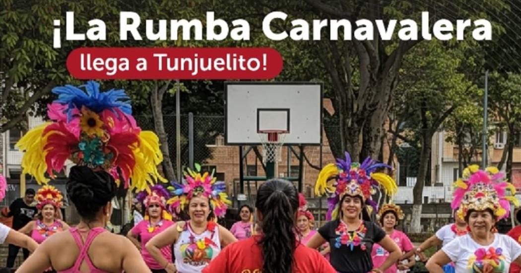 Rumba Carnavalera Tunjuelito 22 de agosto en el Parque El Triángulo