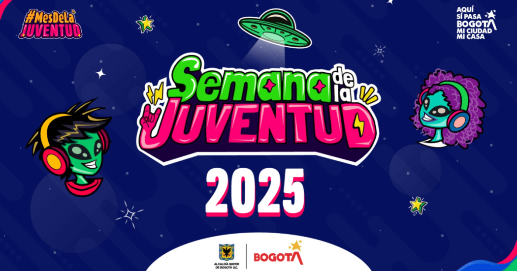 Semana de la Juventud 2025 en Bogotá será del 24 al 30 de agosto 
