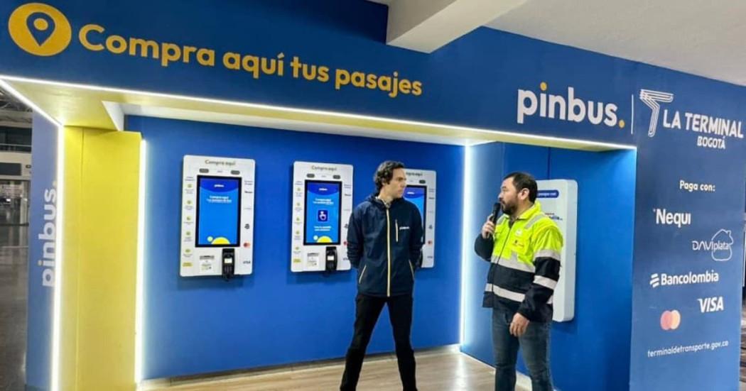 La Terminal de Transporte de Bogotá y PinBus, se unen para implementar kioscos d