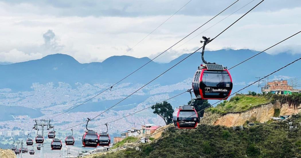 TransMiCable Bogotá suspende operación mantenimiento 4 a 19 de octubre