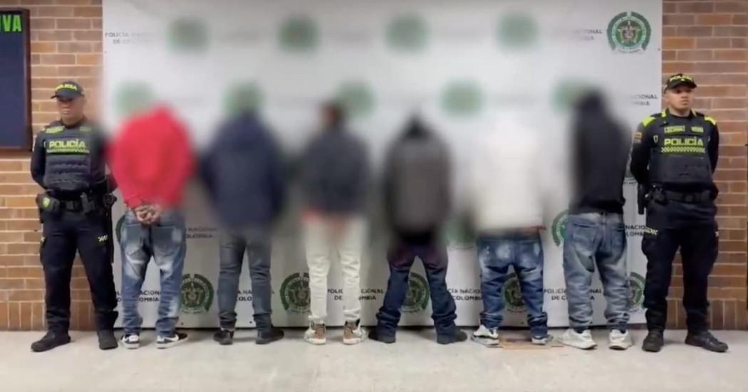 6 hombres que se hacían pasar por Clan del Golfo capturados en Bogotá 