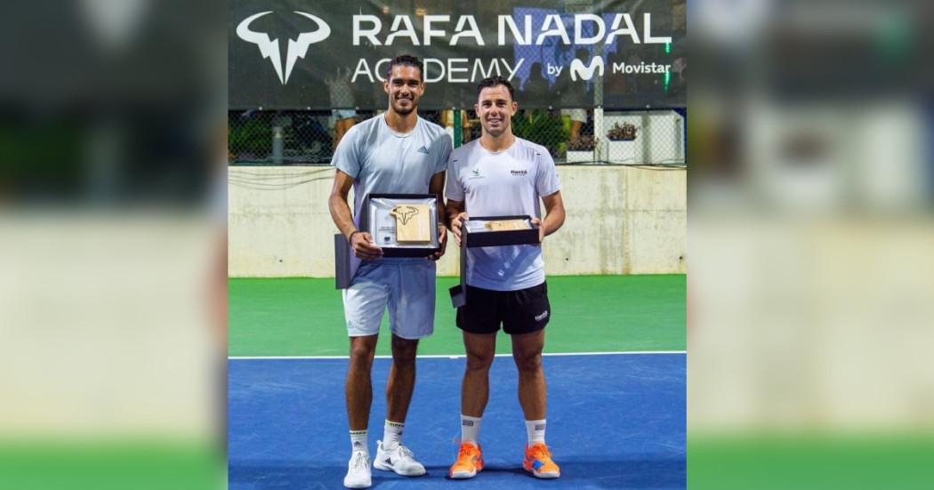 Adriá Soriano le da a Bogotá nuevo triunfo internacional en el tenis