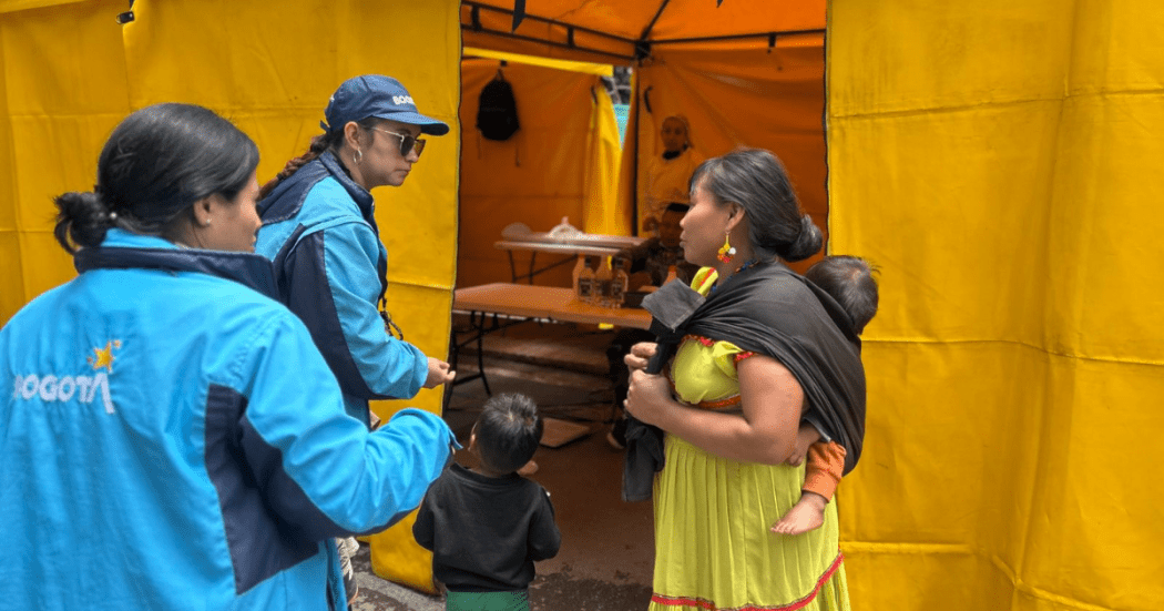 Atención en salud a comunidad emberá en Bogotá 2025