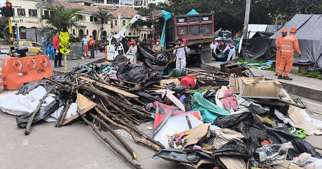 Bogotá inicia recuperación del espacio público en el Parque Nacional