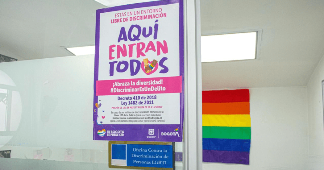 Bogotá insta a denunciar la violencia contra las personas LGBTI
