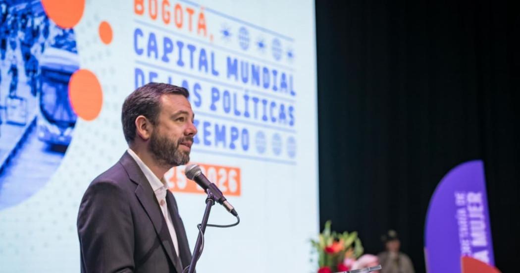 Discurso del alcalde Galán en la inauguración del foro internacional ‘El Tiempo de las Mujeres: Género y Construcción de Ciudad’