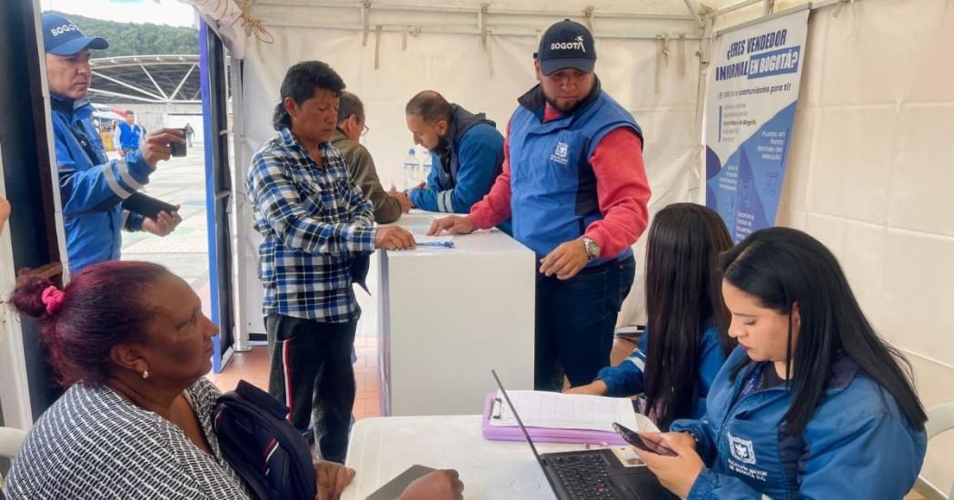 Bogotá vive la MegaRuta con servicios a vendedores informales 2025