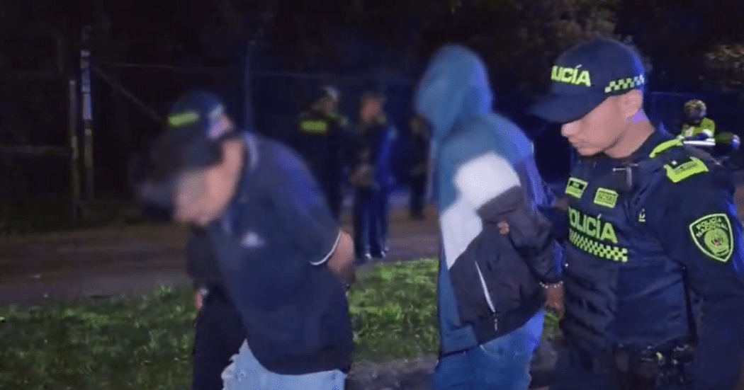 Capturan ladrones SITP en Bogotá septiembre 2025