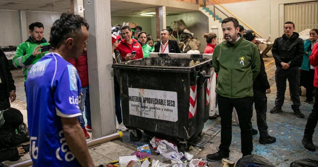 Centros Temporales de Acopio para manejo de basuras en Bogotá 2025