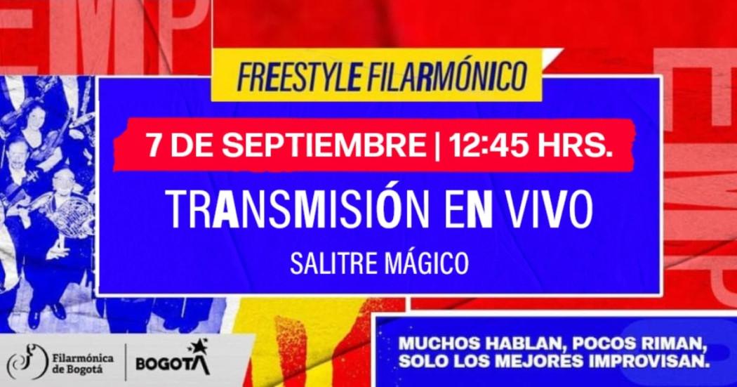 Ciudad Bolívar al sur de Bogotá recibe Freestyle Filarmónico 2025