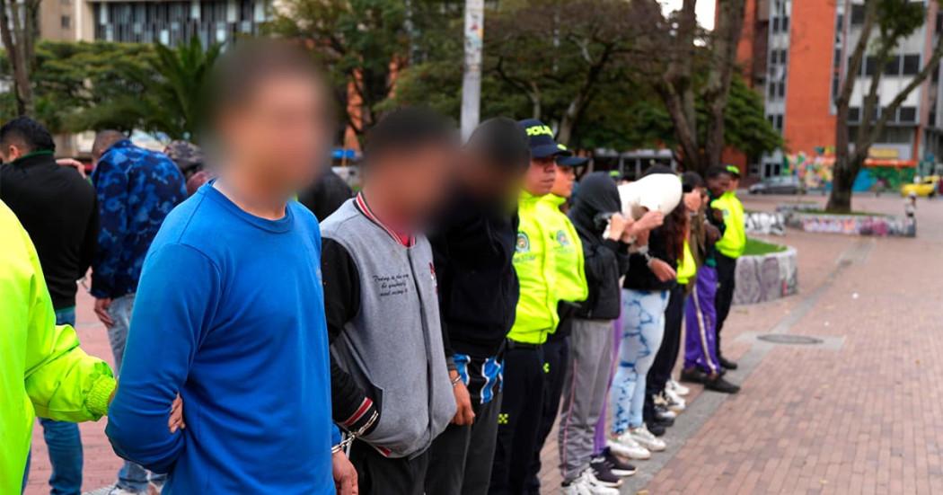Operativos de seguridad en Bogotá contra la banda 'La Firma' 2025 
