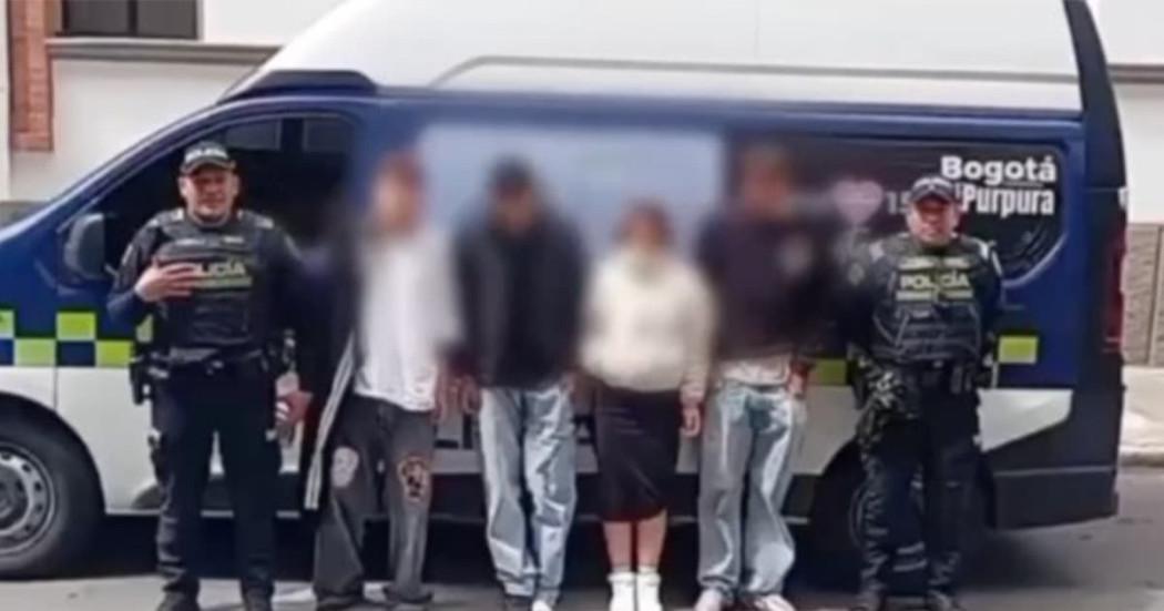Cayó banda de atracadores de pasajeros en TransMilenio Bogotá