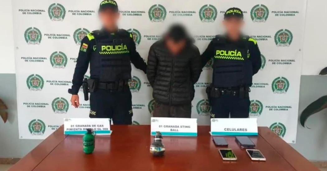 Policía capturó en Bogotá a alias Segura o El Loco del Tren de Aragua