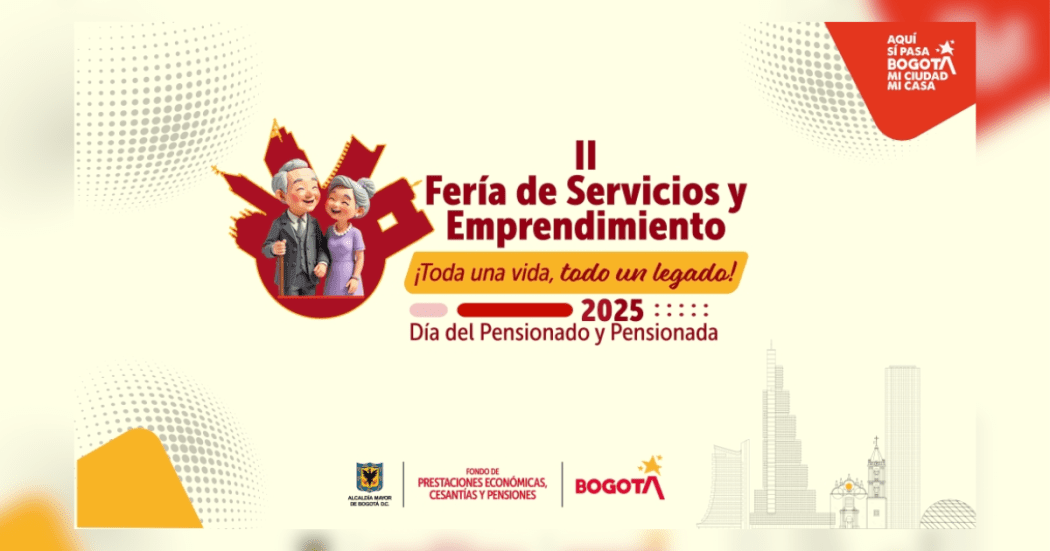 Feria de emprendimiento y servicios para pensionados FONCEP 2025