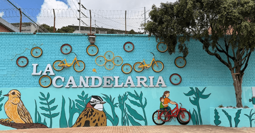 La Candelaria recuperó 758 metros cuadrados de espacio público con arte