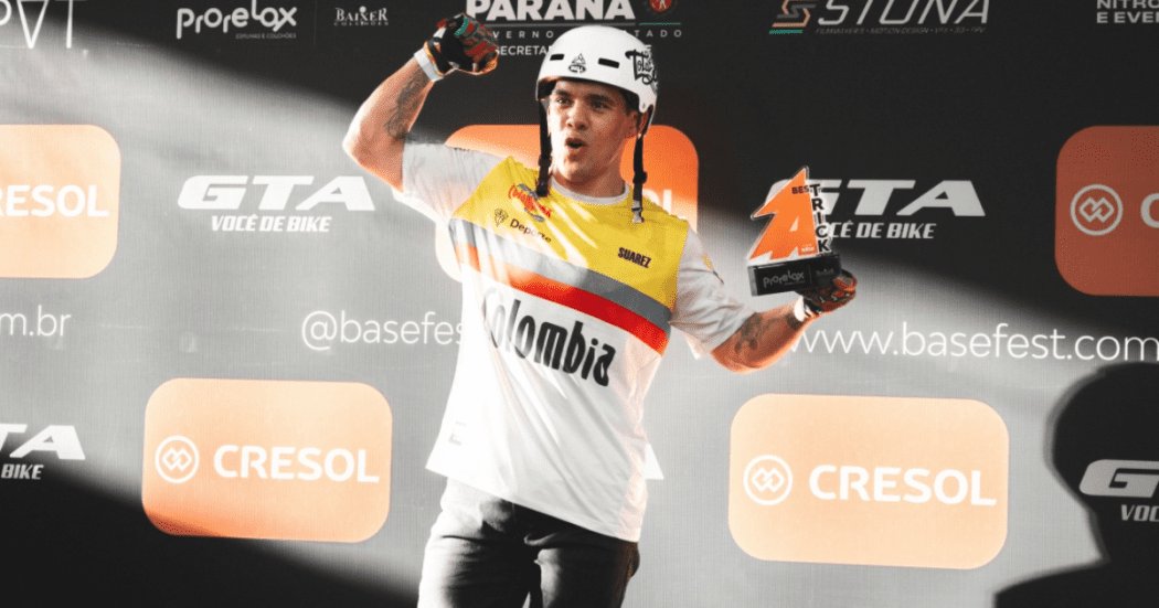 Luis Rincón del Equipo Bogotá en Brasil ganó el Cresol Base Fest
