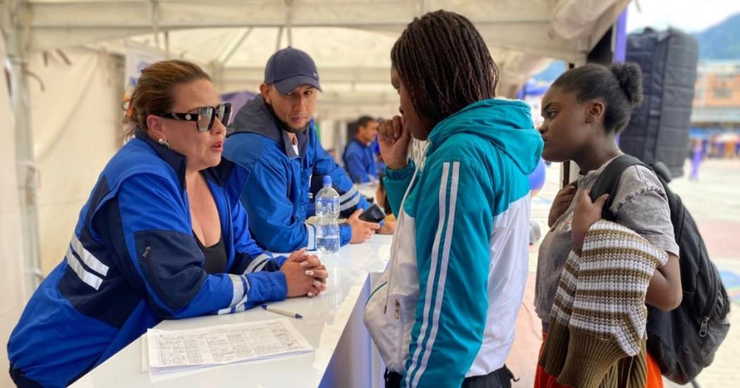 MegaRuta de Servicios vendedores informales en Santa Fe Bogotá 2025