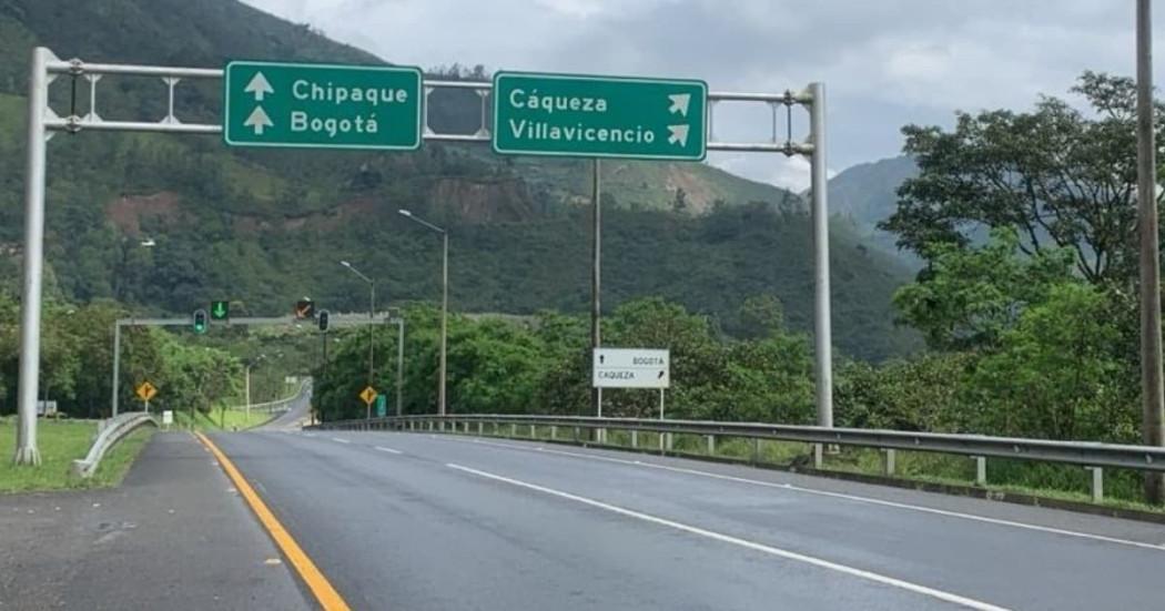 Movilidad Vía al Llano Bogotá Villavicencio hoy sábado 13 septiembre |  Bogota.gov.co