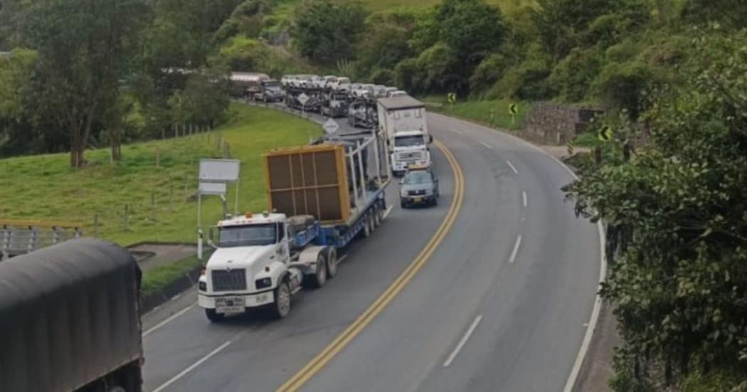 Movilidad en Vía al Llano este miércoles 17 de septiembre