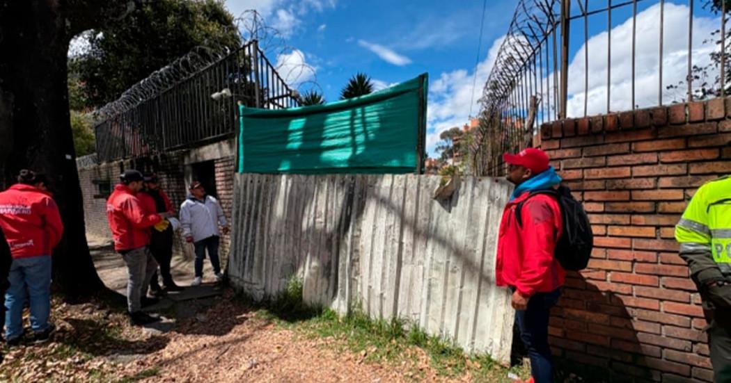 Operación Espacio Público en Chapinero recuperó un corredor de 100 metros cuadrados