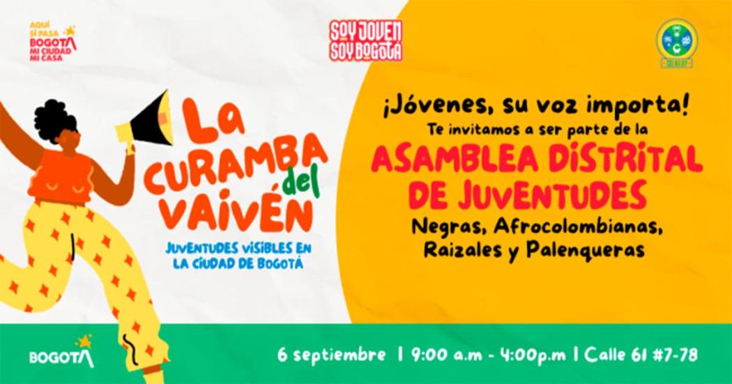 Asamblea Distrital de Juventudes en Bogotá 6 de septiembre de 2025