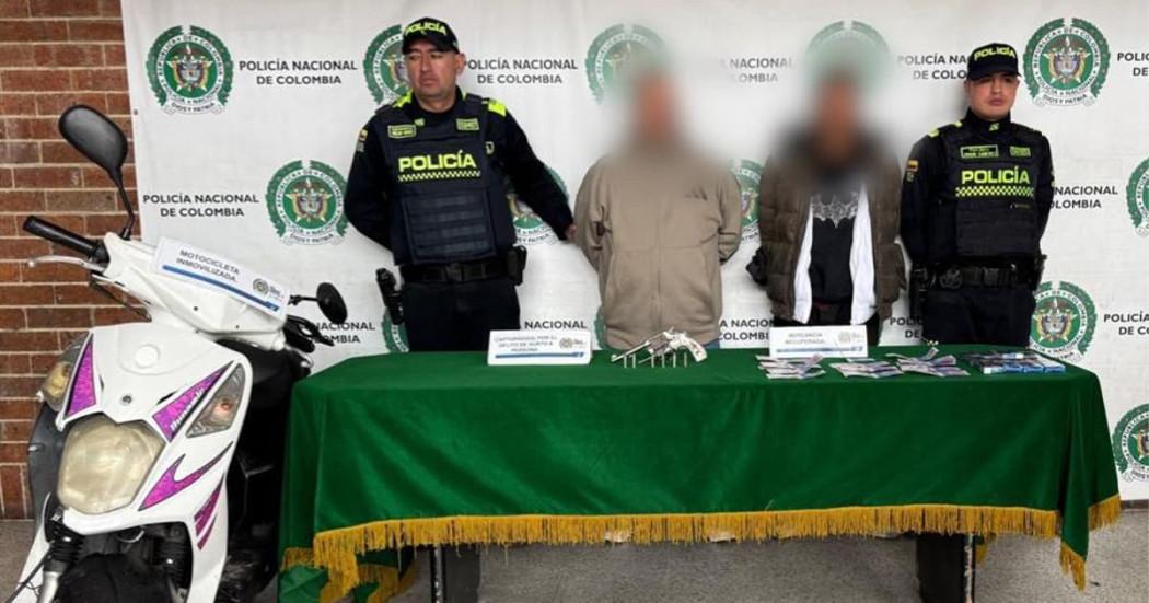 Policía frustró hurto a comercio e incautó un arma de fuego en Bogotá 
