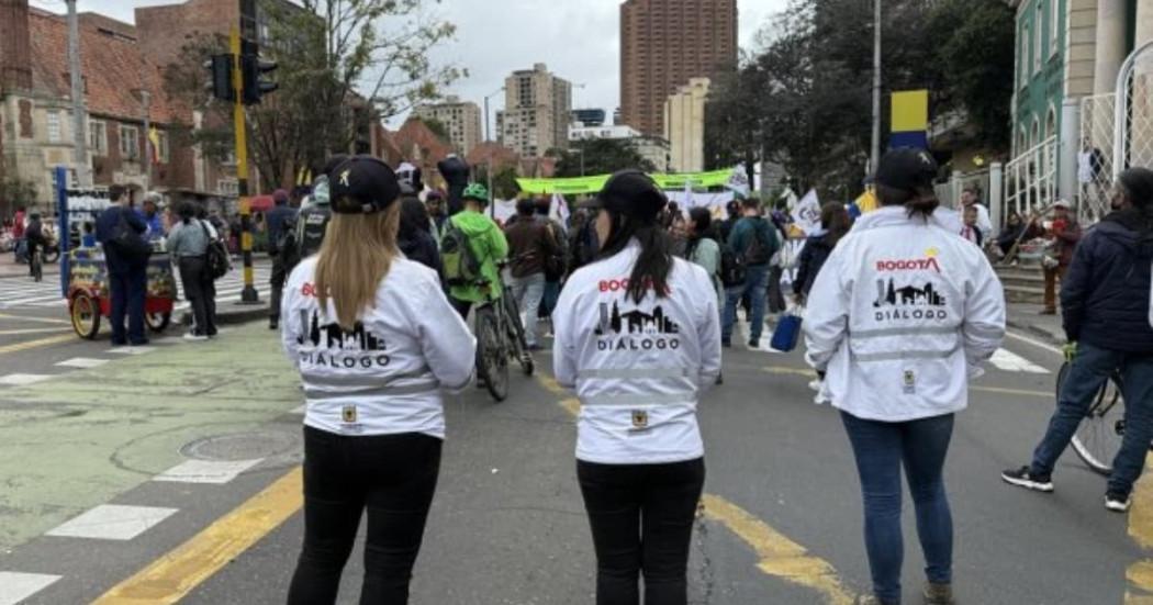 Puntos de manifestación del paro de conductores Bogotá martes 16 septiembre de 2025