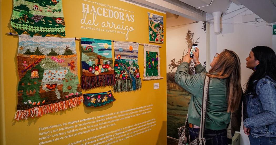 ¿Ya viste la exposición que resalta a las mujeres rurales de Bogotá? ¡Prográmate!