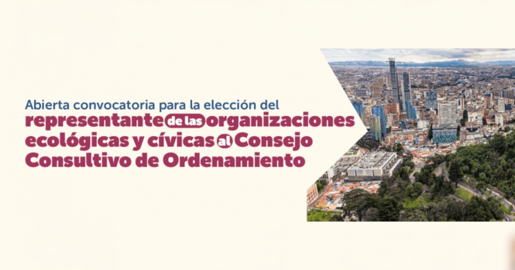 Abierta convocatoria para elección de representantes de organizaciones